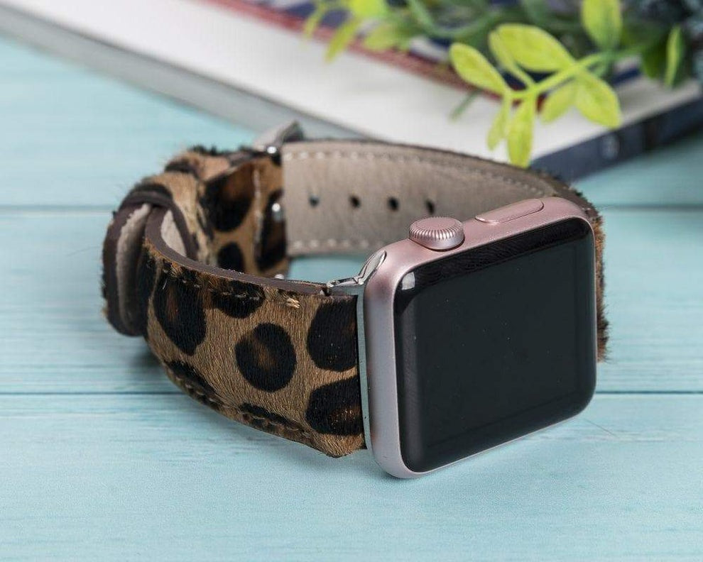 Classic Genuine Leather Apple Watch Band