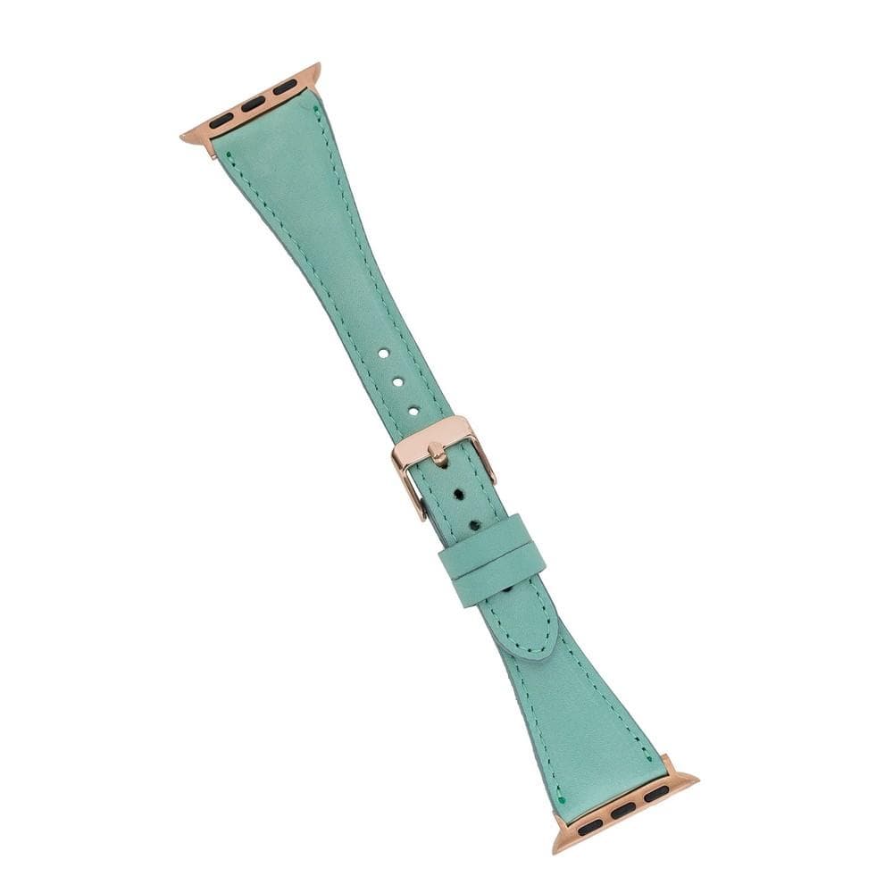 Slim Genuine Leather Apple Watch Band