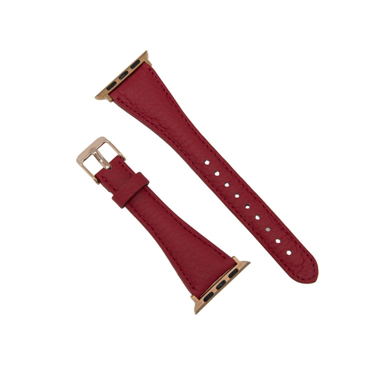 Slim Genuine Leather Apple Watch Band