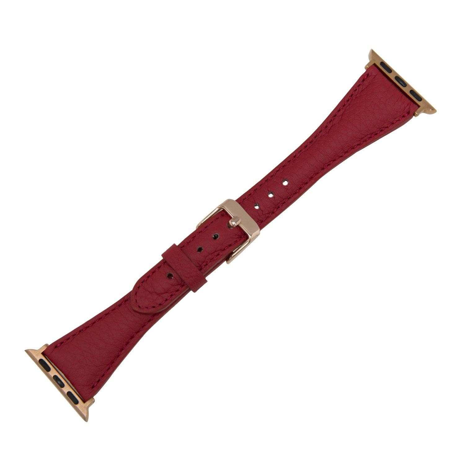 Slim Genuine Leather Apple Watch Band