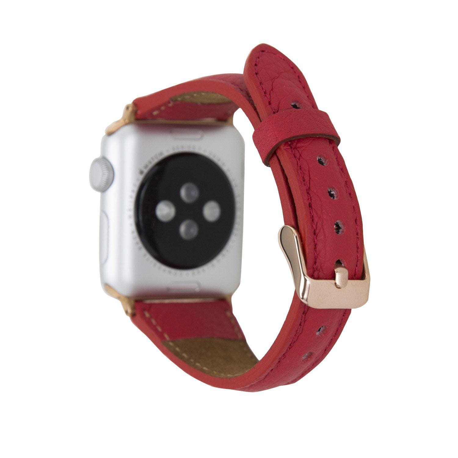 Slim Genuine Leather Apple Watch Band