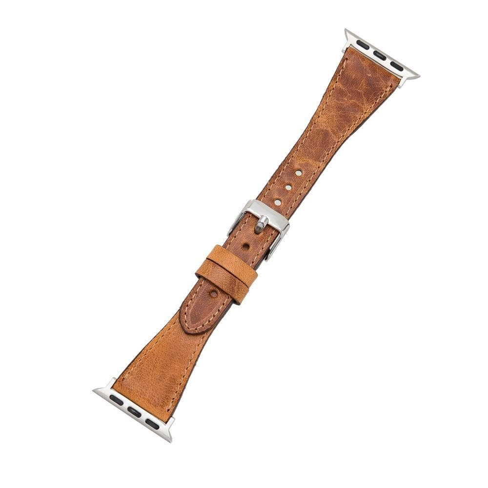 Slim Genuine Leather Apple Watch Band