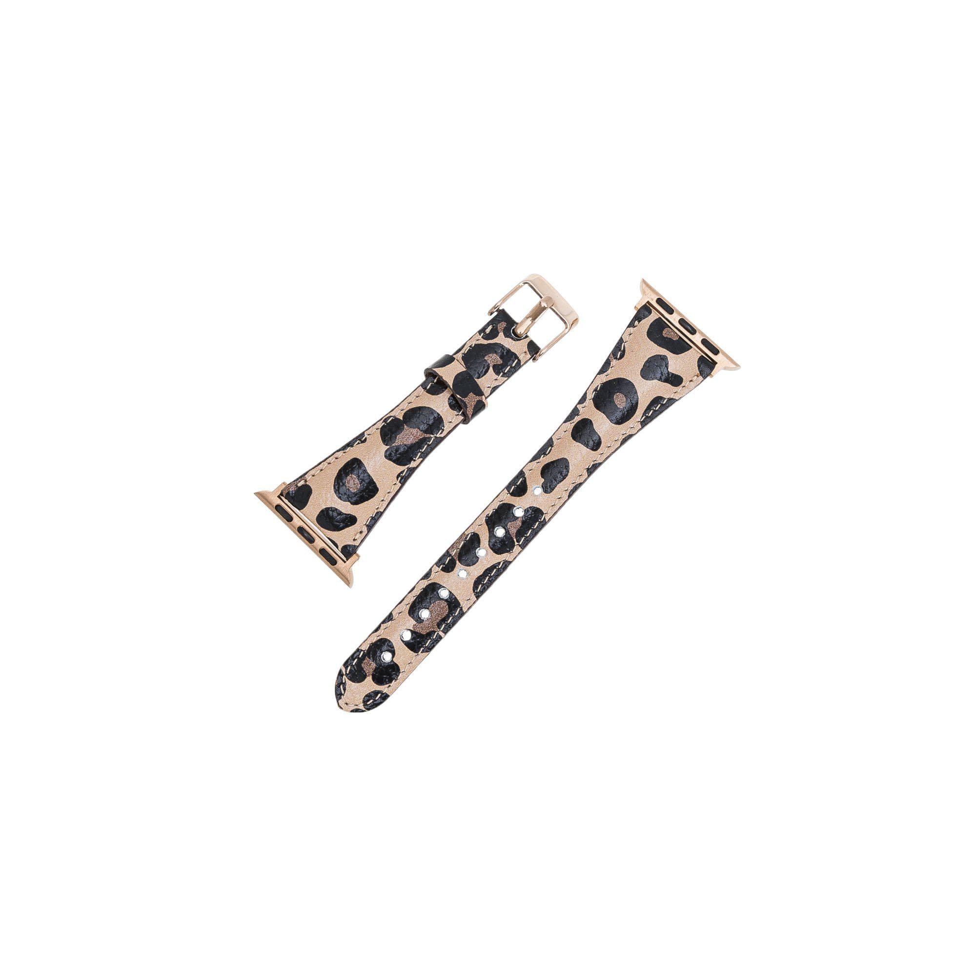 Slim Genuine Leather Apple Watch Band