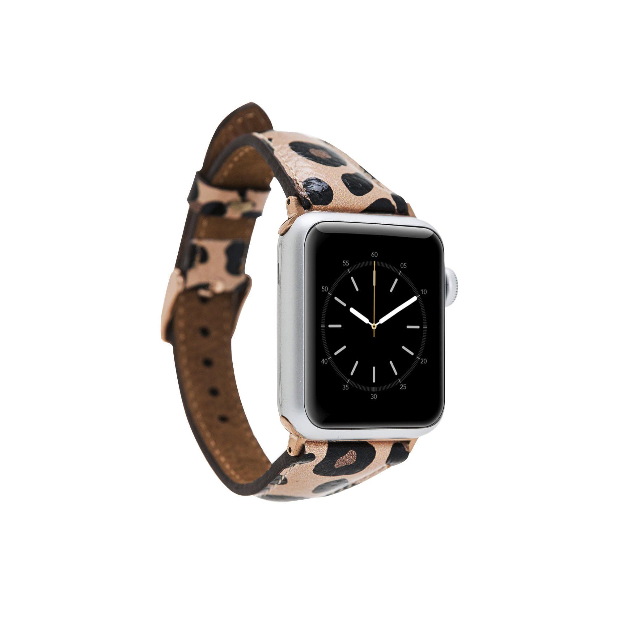 Slim Genuine Leather Apple Watch Band