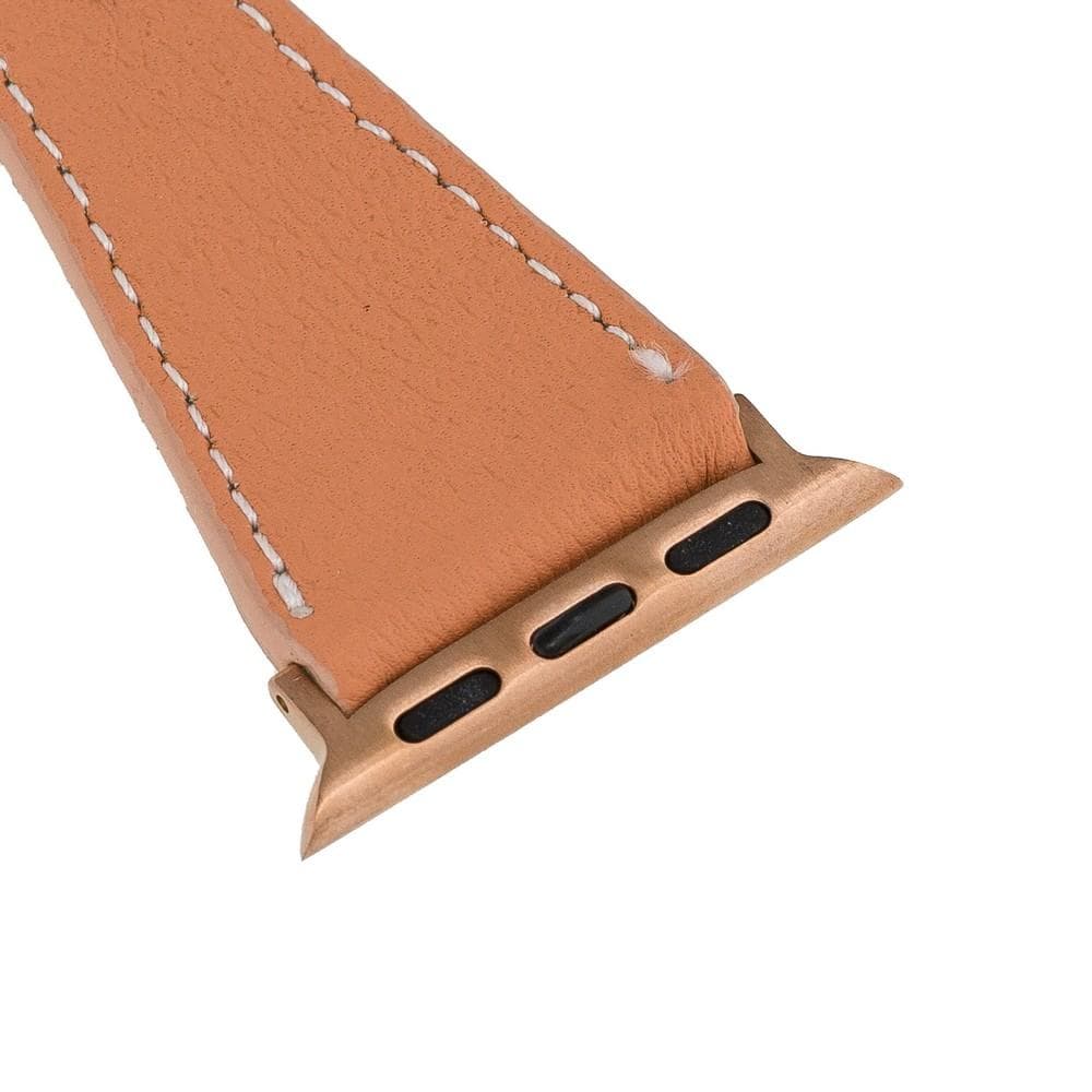 Slim Genuine Leather Apple Watch Band