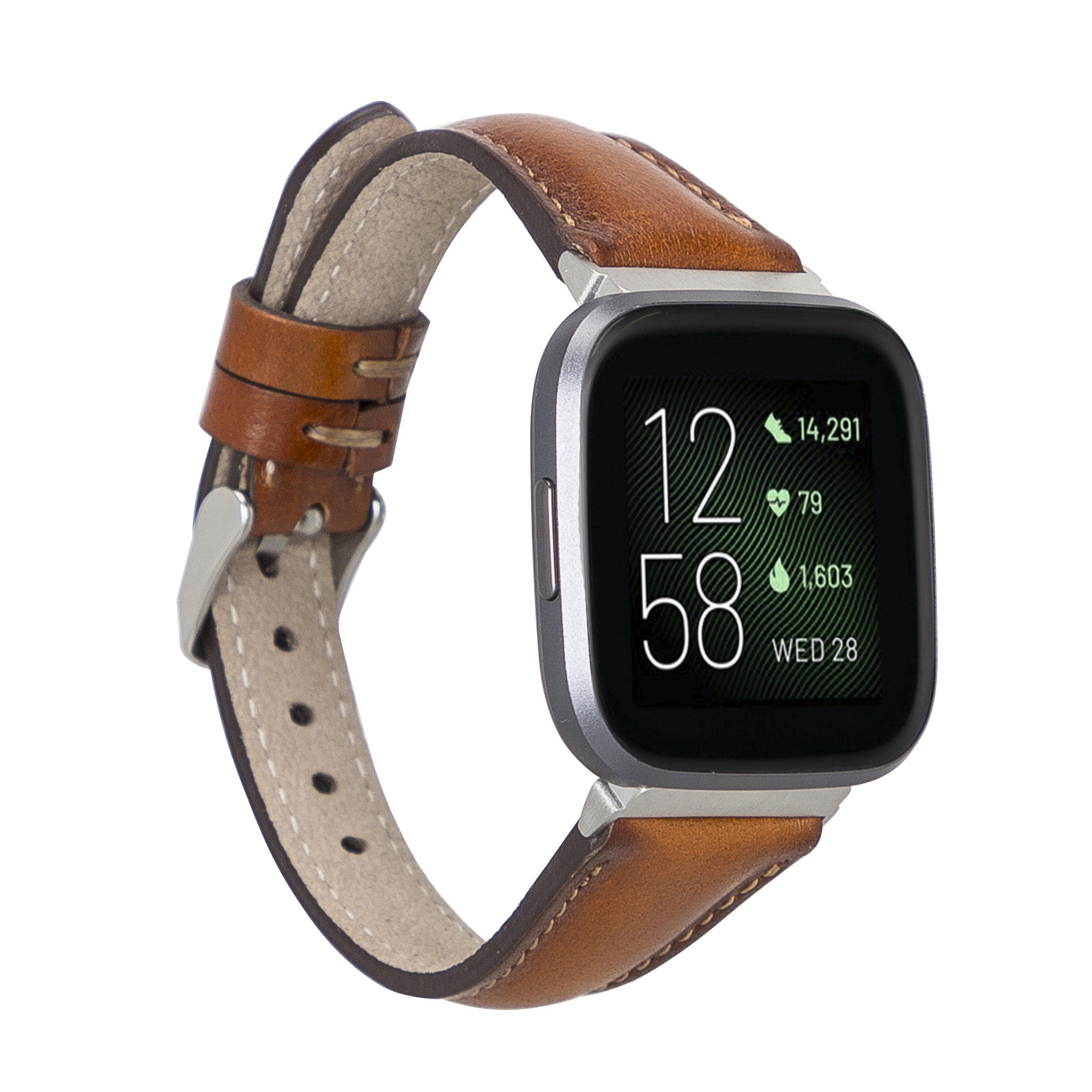 Slim Genuine Leather Apple Watch Band