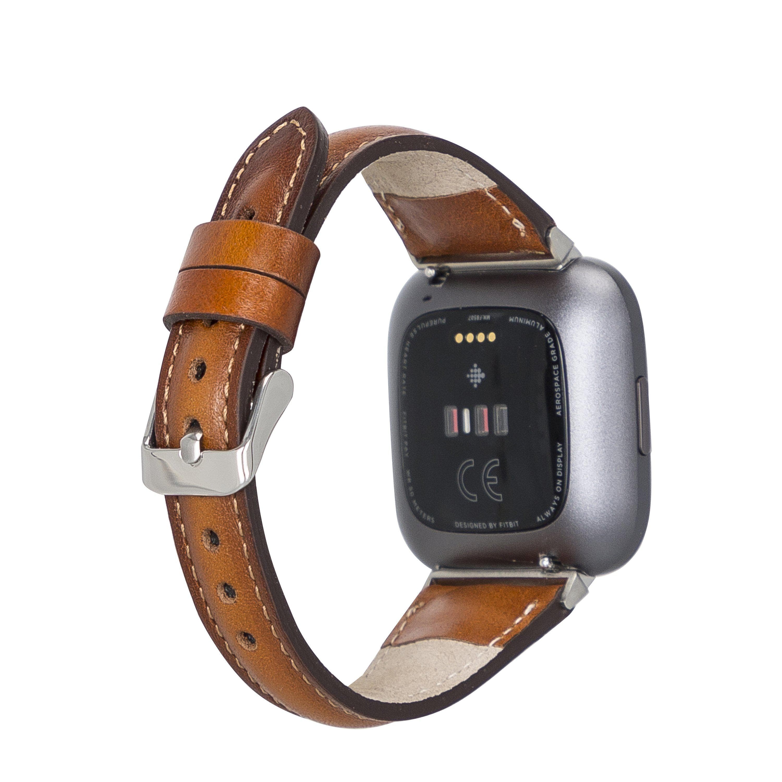 Slim Genuine Leather Apple Watch Band