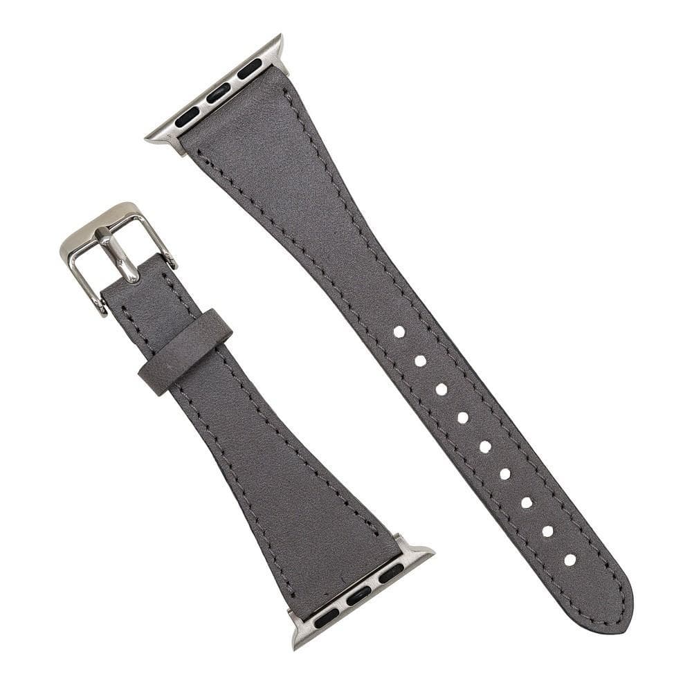 Slim Genuine Leather Apple Watch Band