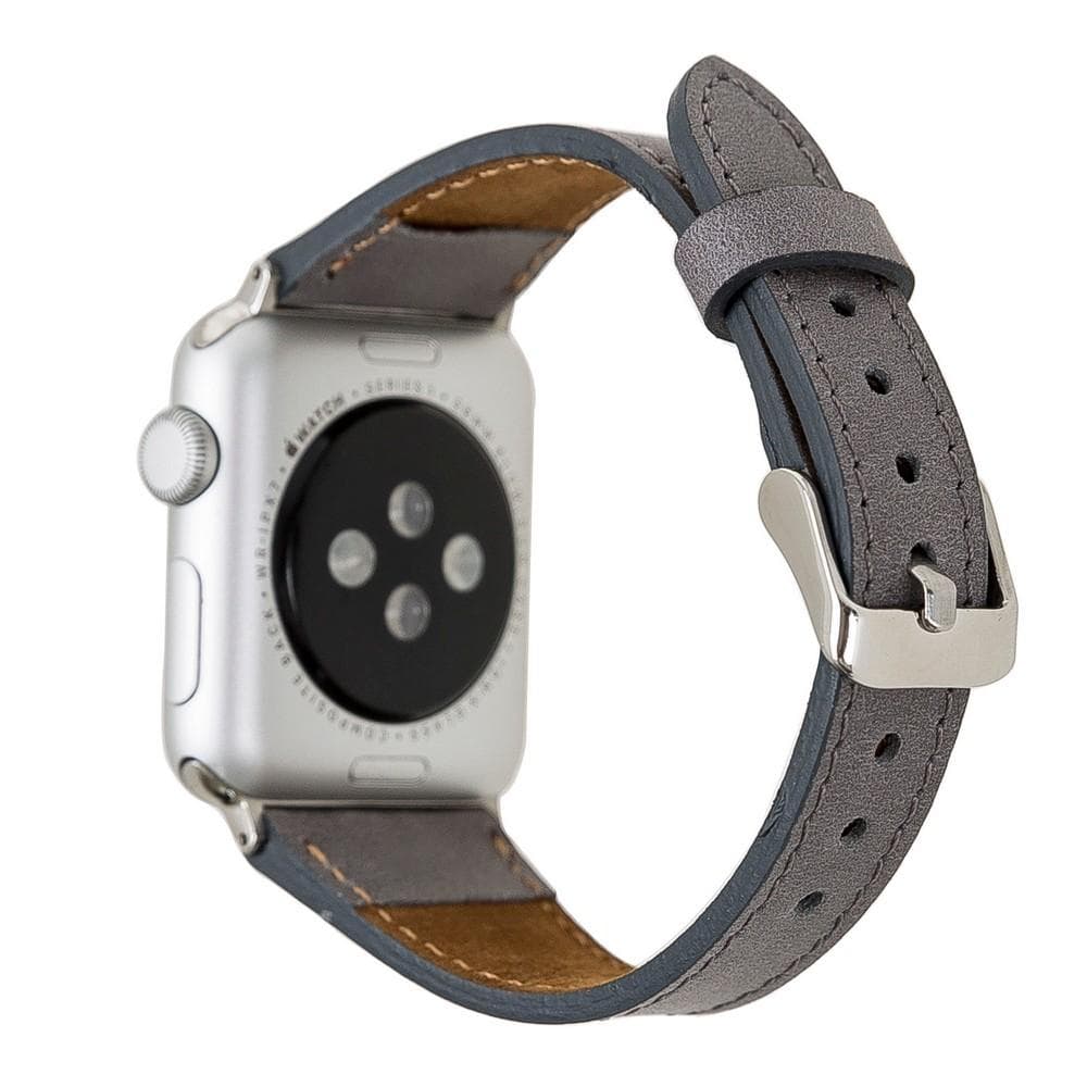 Slim Genuine Leather Apple Watch Band