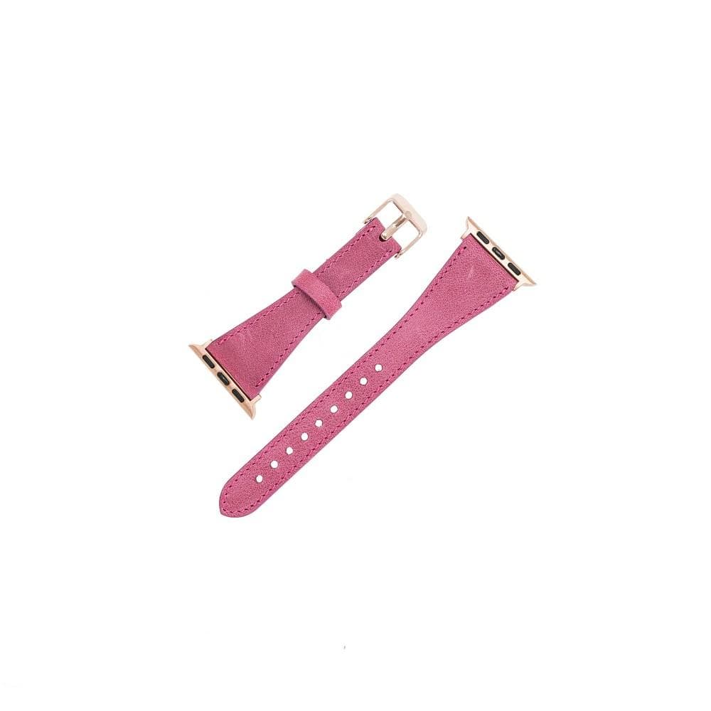 Slim Genuine Leather Apple Watch Band