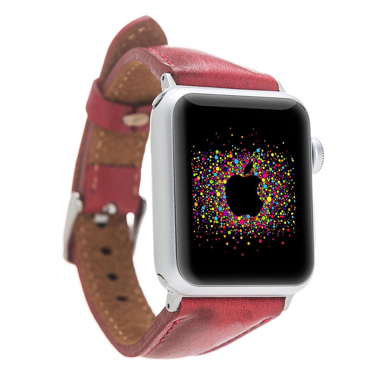 Slim Genuine Leather Apple Watch Band