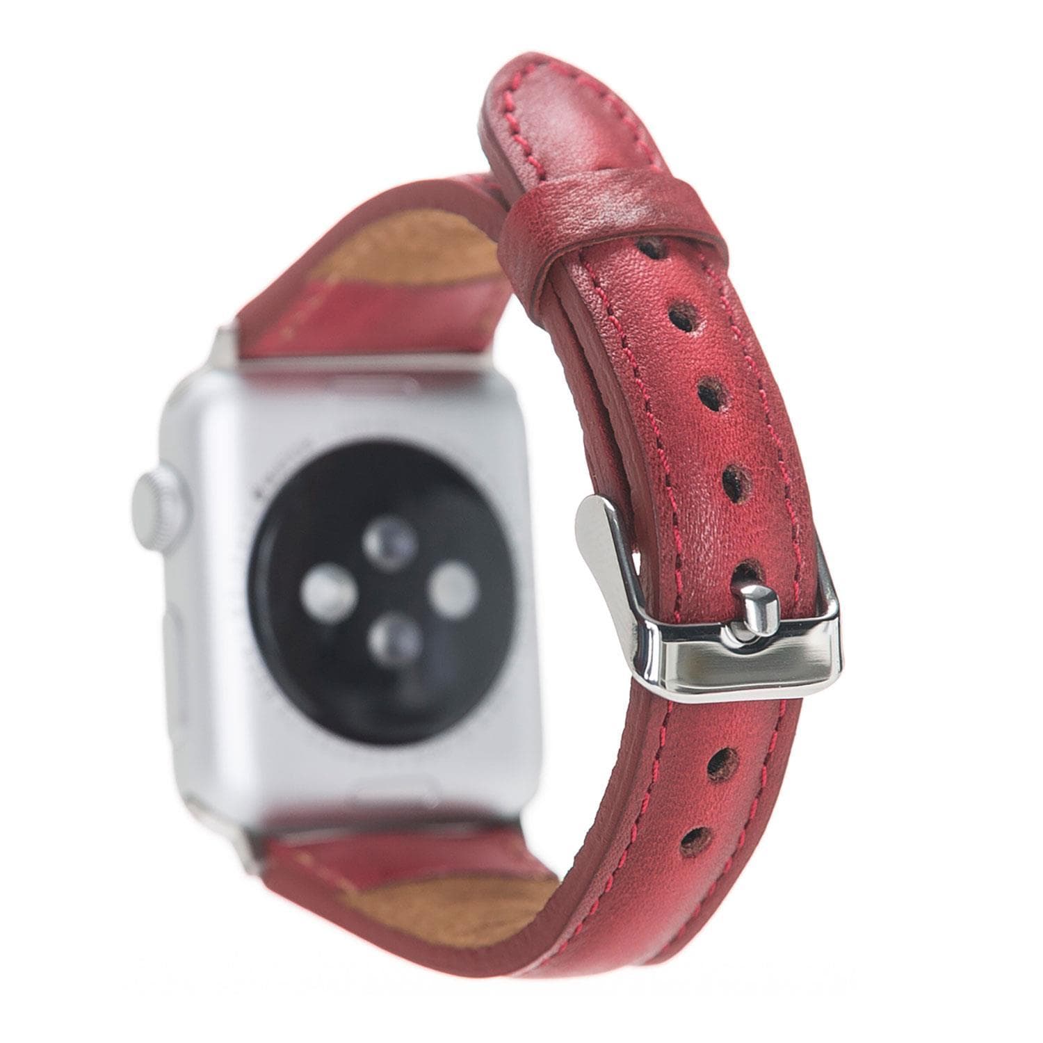 Slim Genuine Leather Apple Watch Band