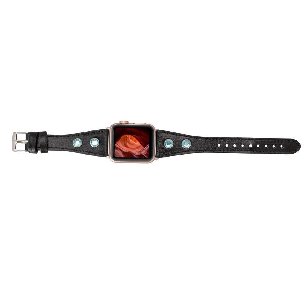 Slim Genuine Leather Apple Watch Band