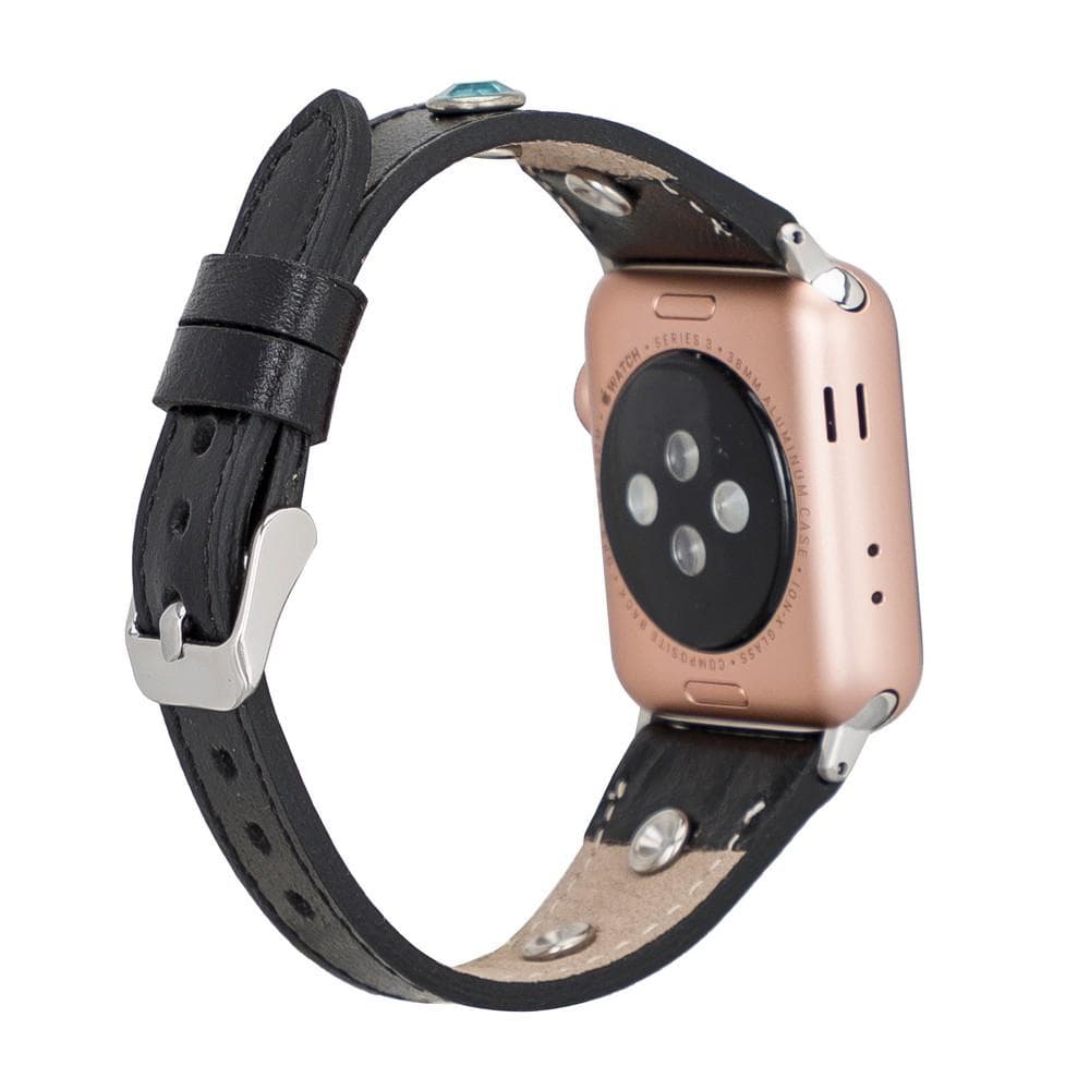 Slim Genuine Leather Apple Watch Band