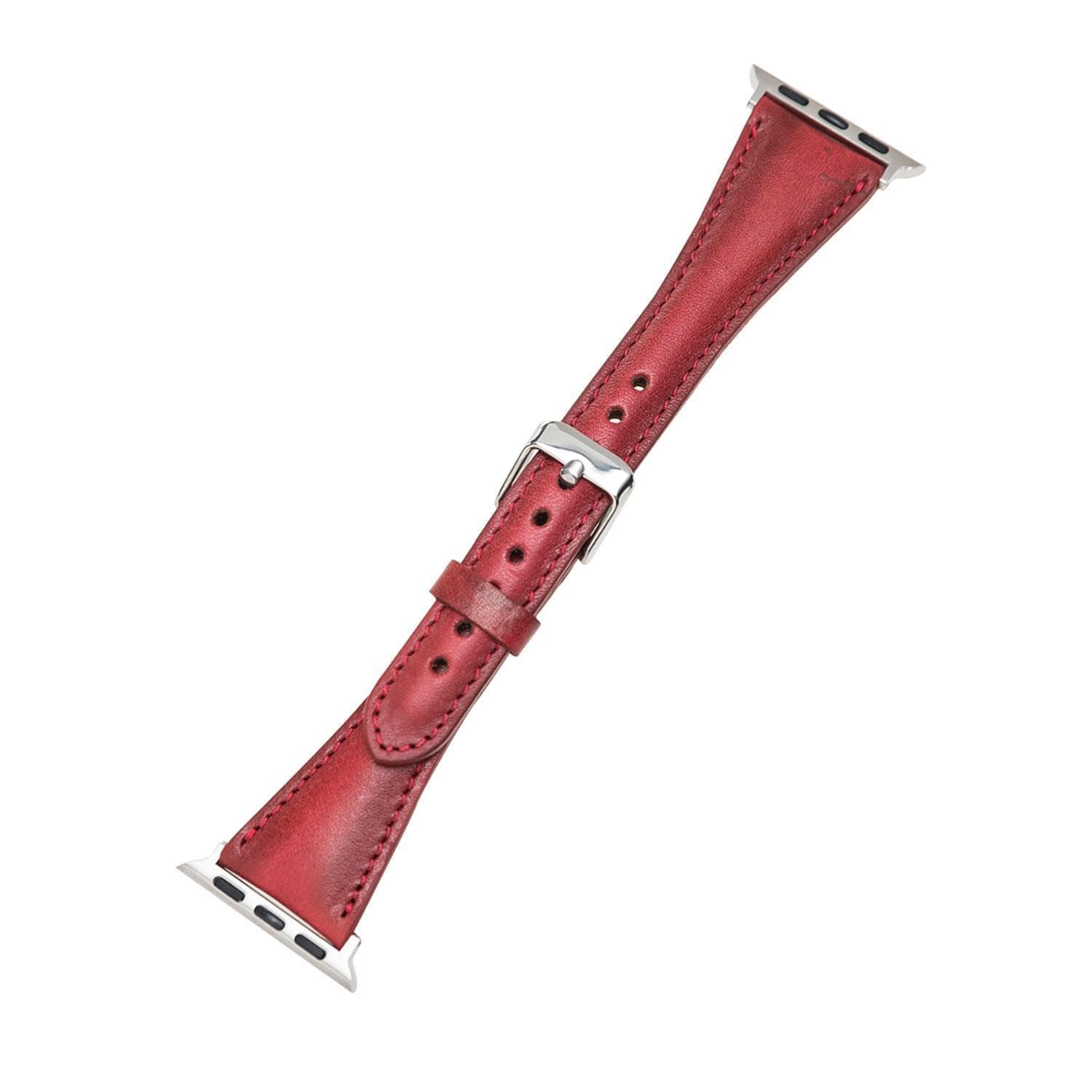 Slim Genuine Leather Apple Watch Band