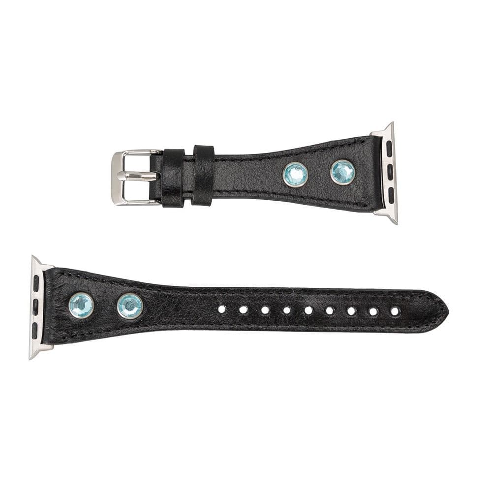 Slim Genuine Leather Apple Watch Band