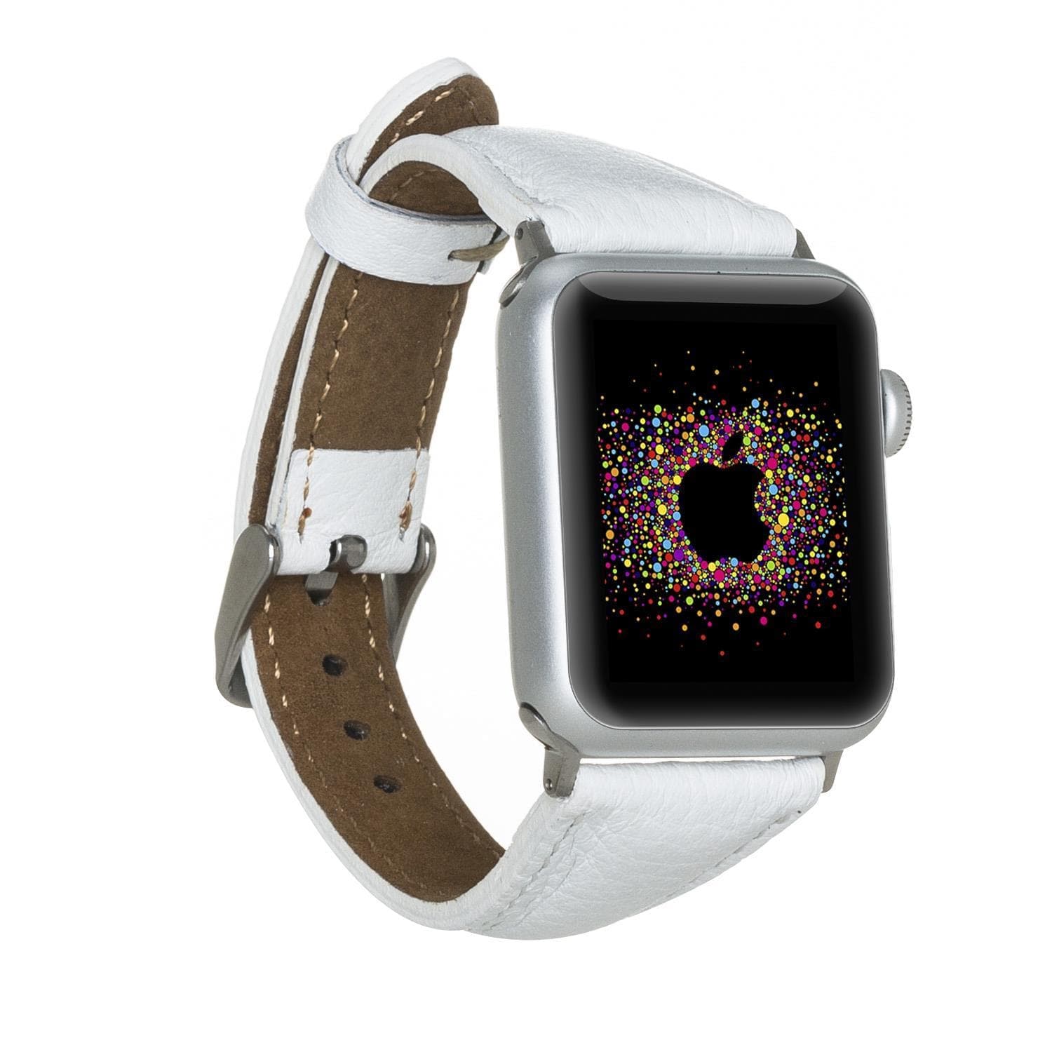 Slim Genuine Leather Apple Watch Band