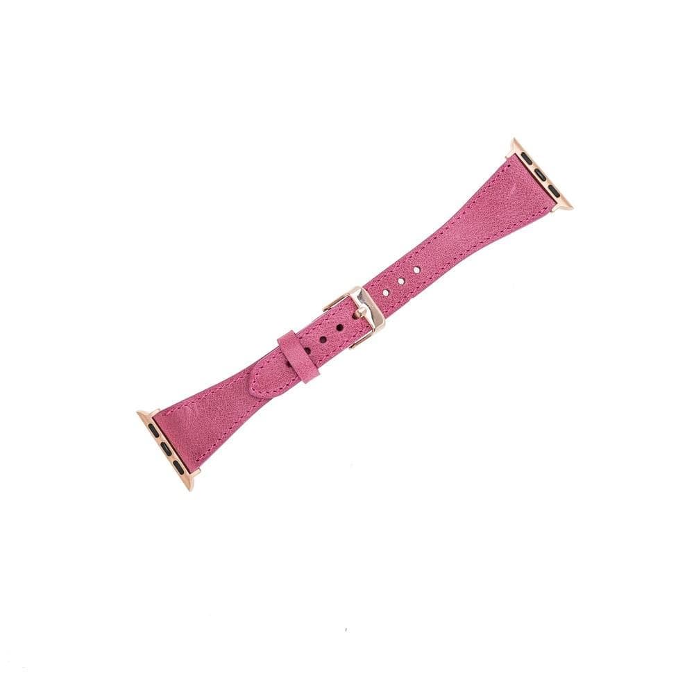 Slim Genuine Leather Apple Watch Band