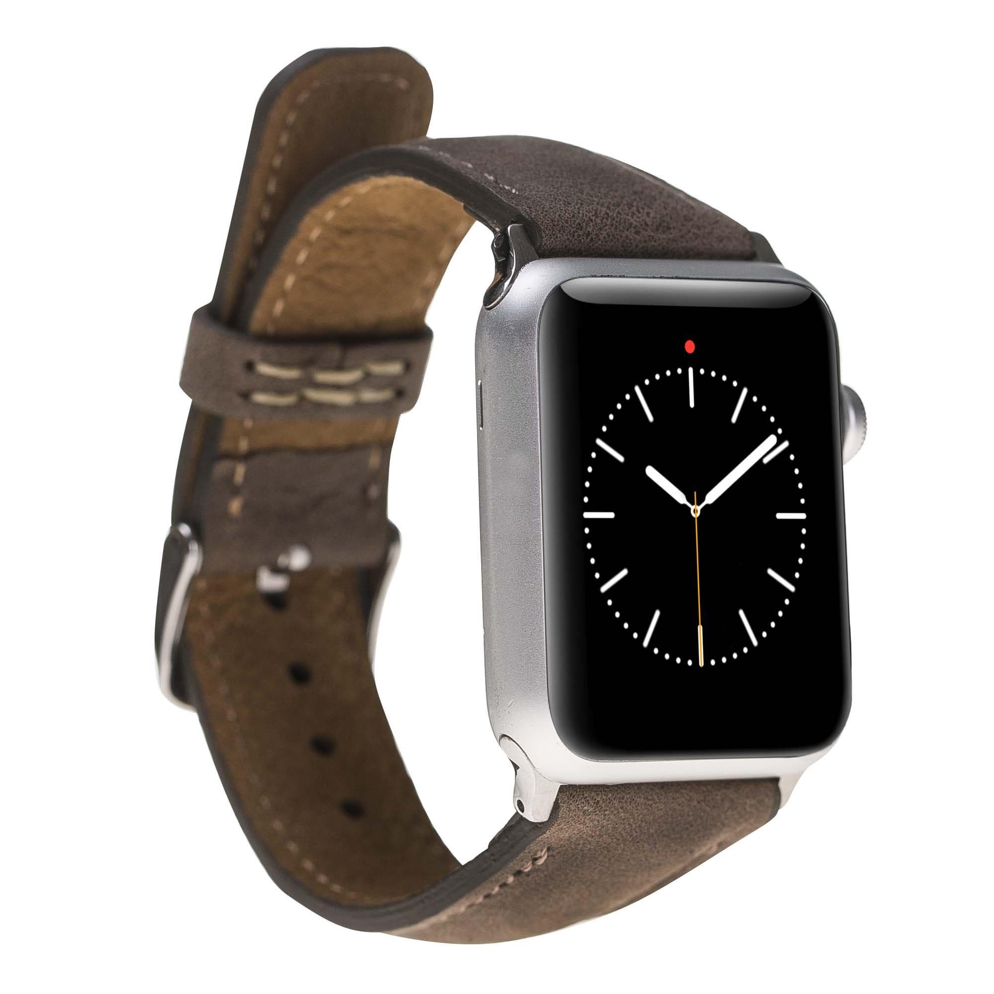 Classic Genuine Leather Apple Watch Band