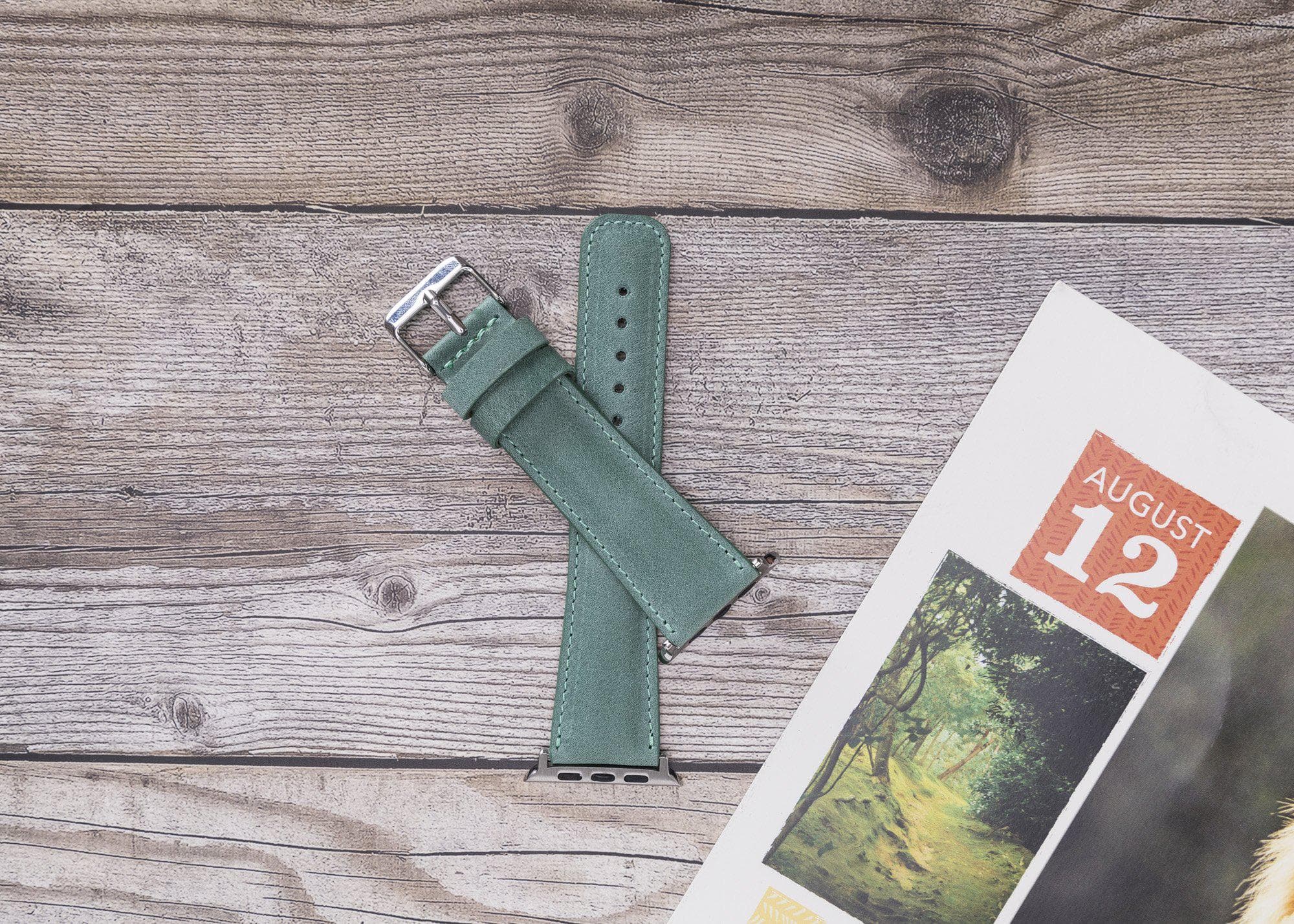 Classic Genuine Leather Apple Watch Band