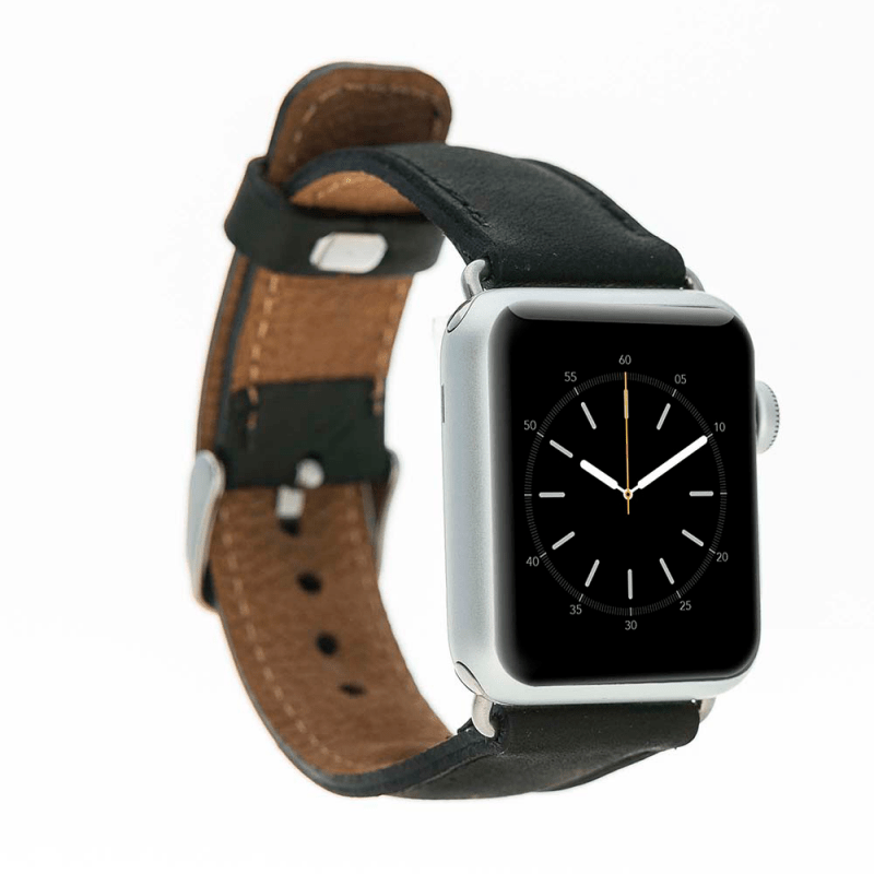 Classic Genuine Leather Apple Watch Band