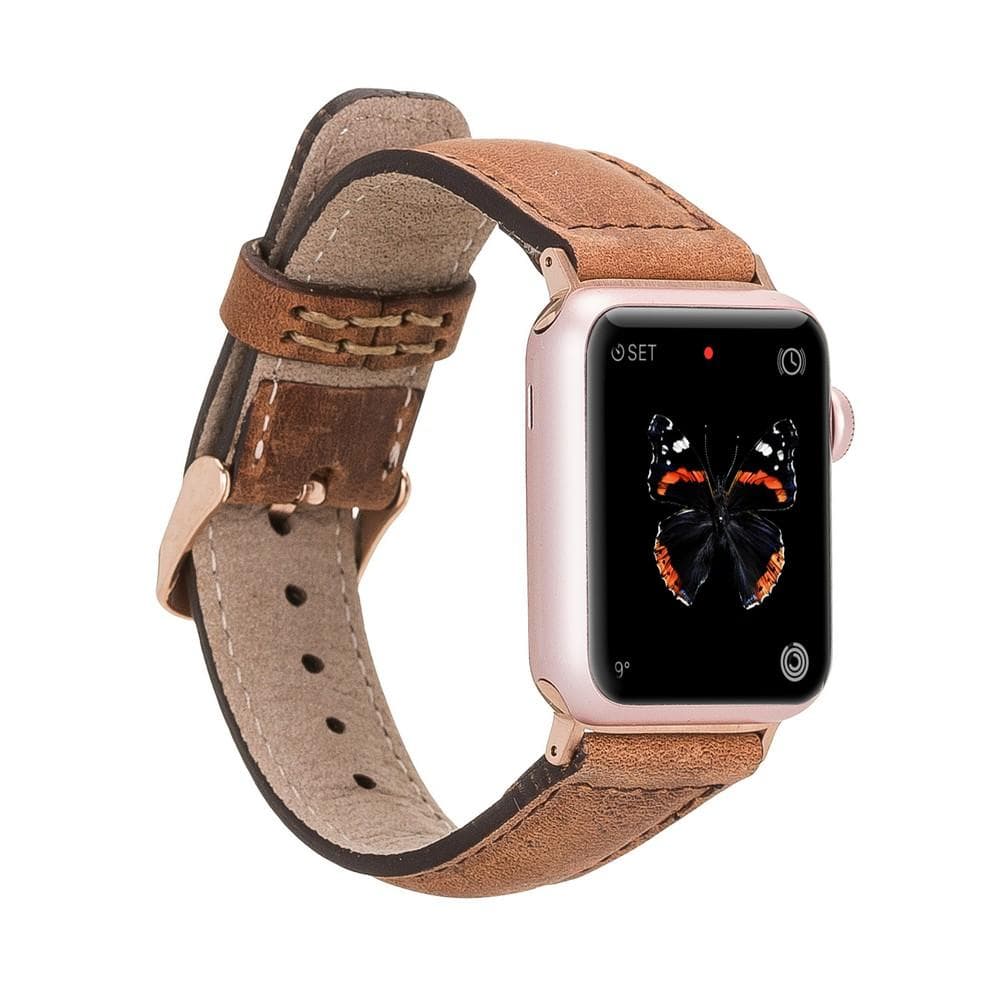 Classic Genuine Leather Apple Watch Band