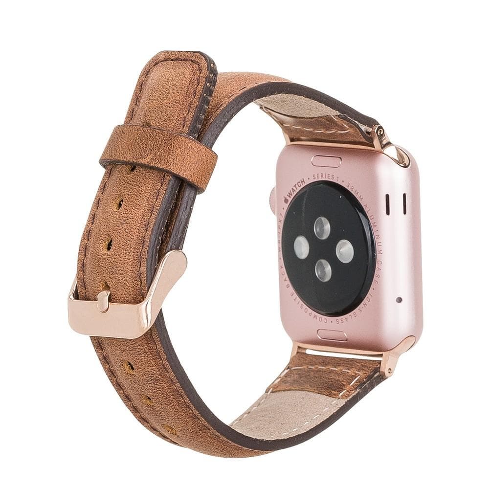 Classic Genuine Leather Apple Watch Band