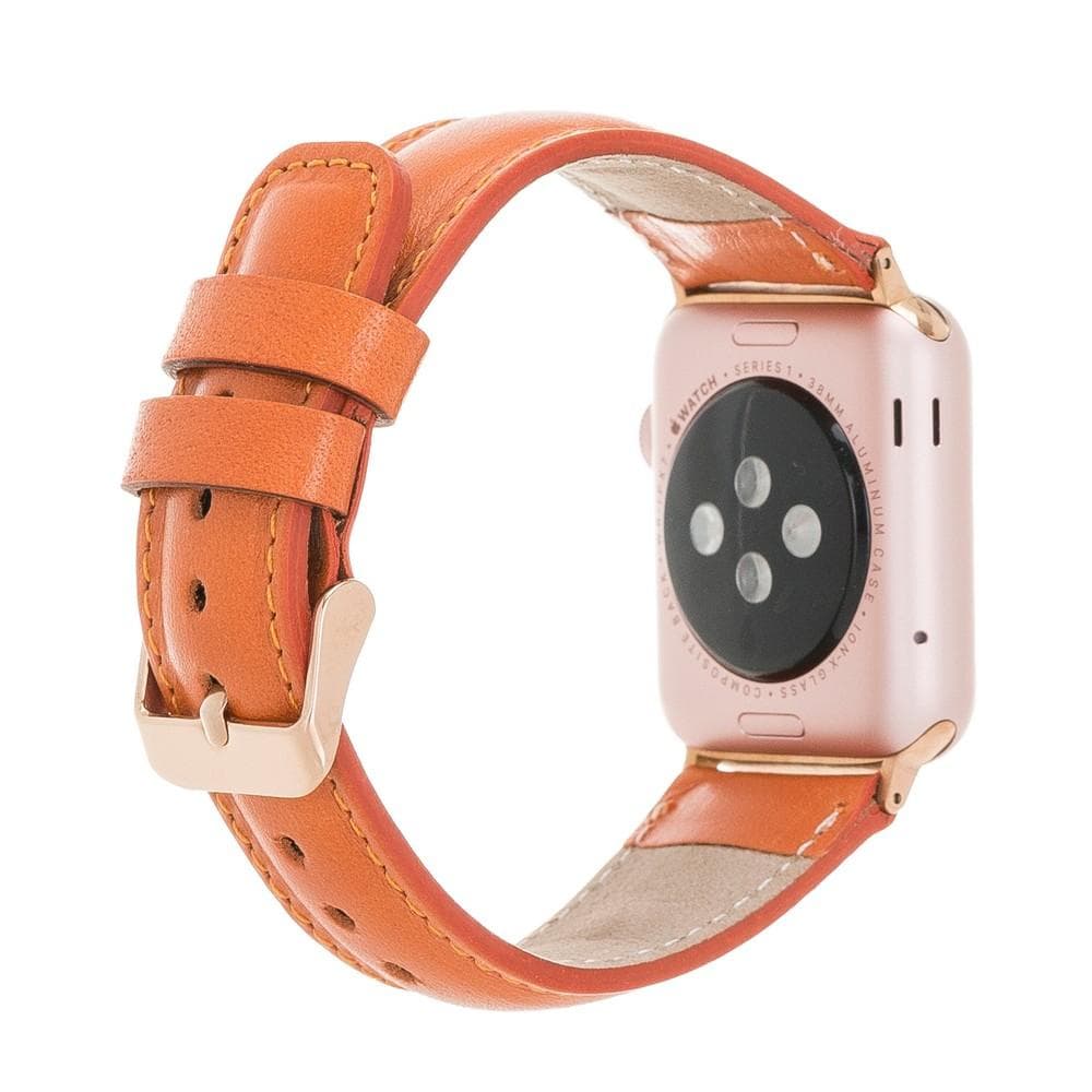 Classic Genuine Leather Apple Watch Band