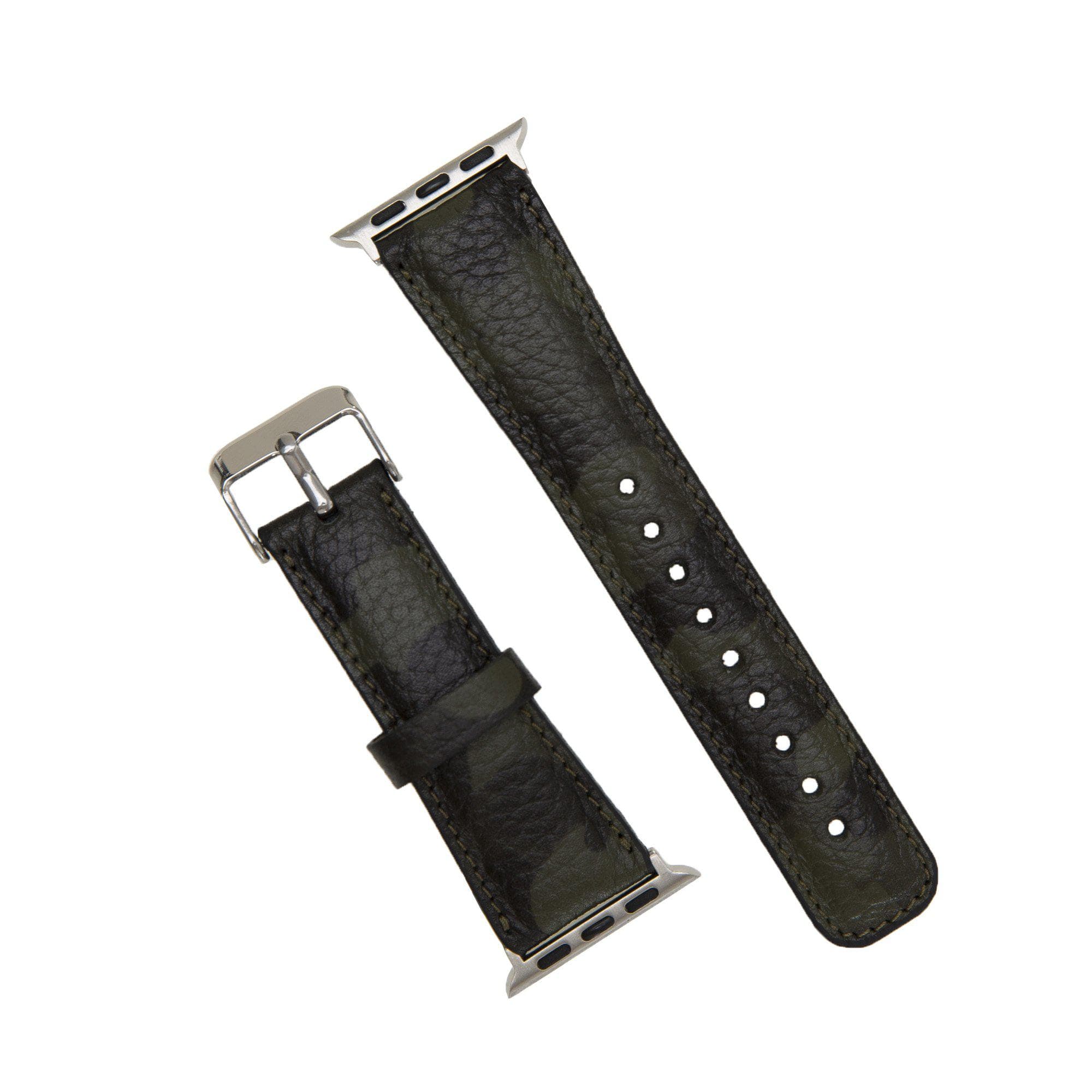 Classic Genuine Leather Apple Watch Band
