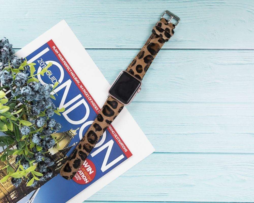 Classic Genuine Leather Apple Watch Band