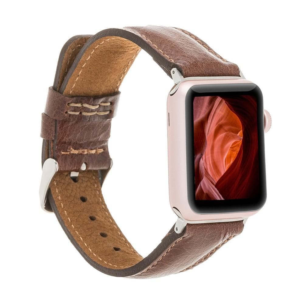 Classic Genuine Leather Apple Watch Band