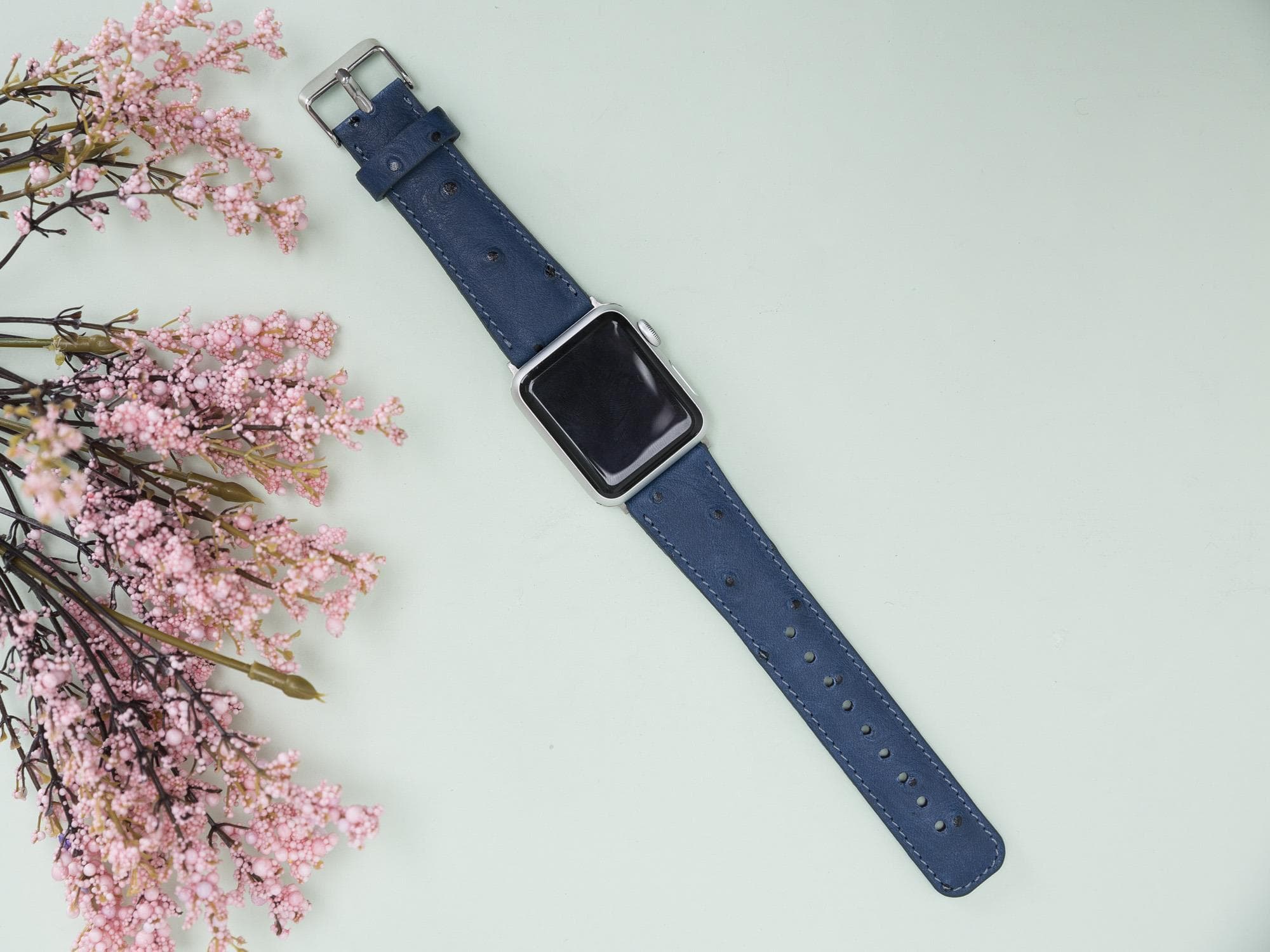 Classic Genuine Leather Apple Watch Band