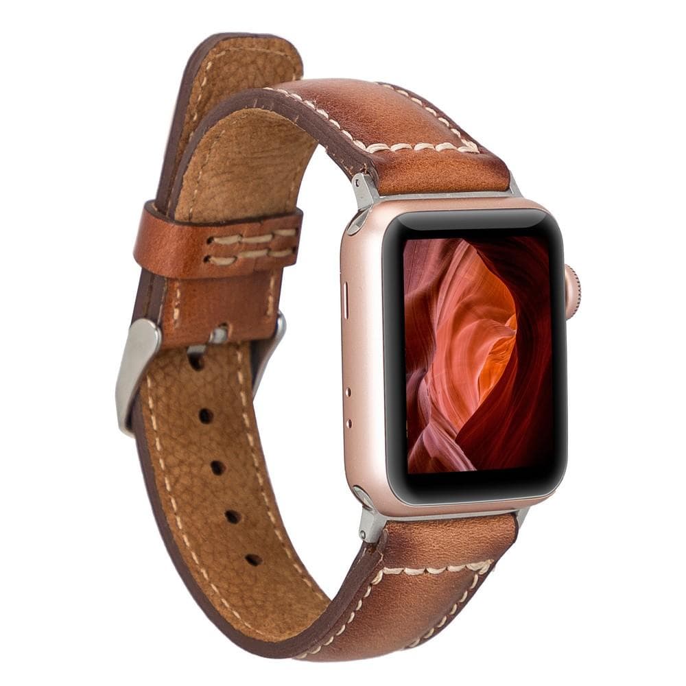 Classic Genuine Leather Apple Watch Band