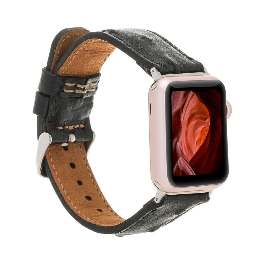 Classic Genuine Leather Apple Watch Band