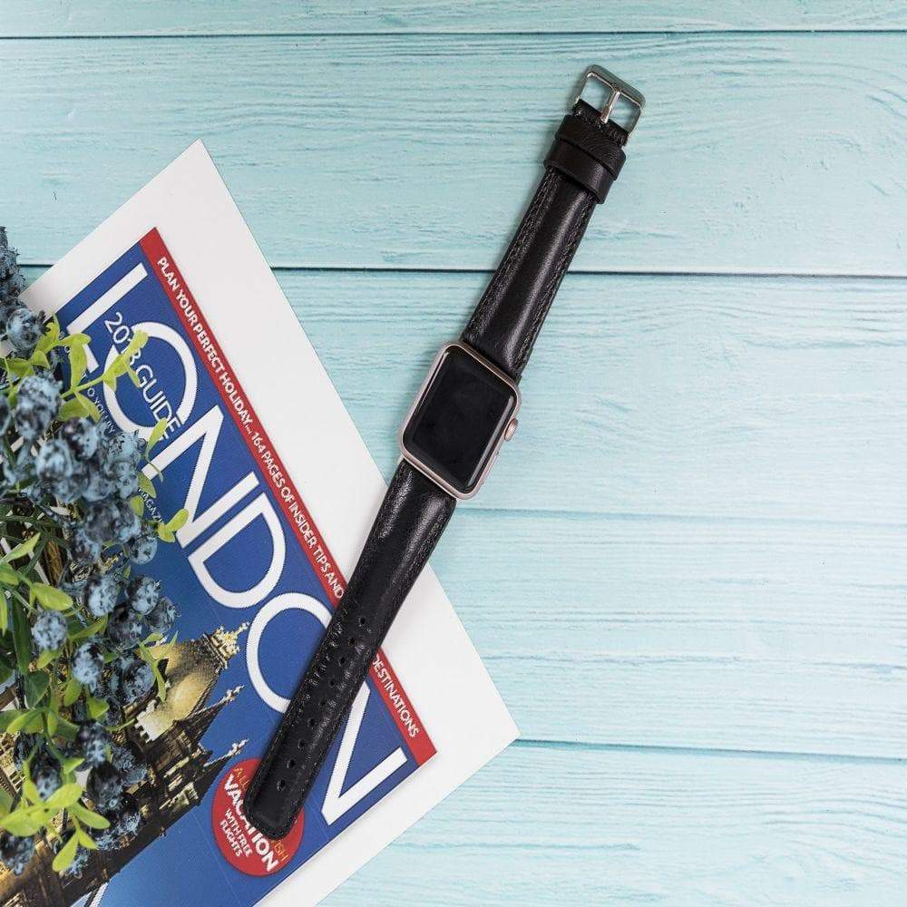 Classic Genuine Leather Apple Watch Band