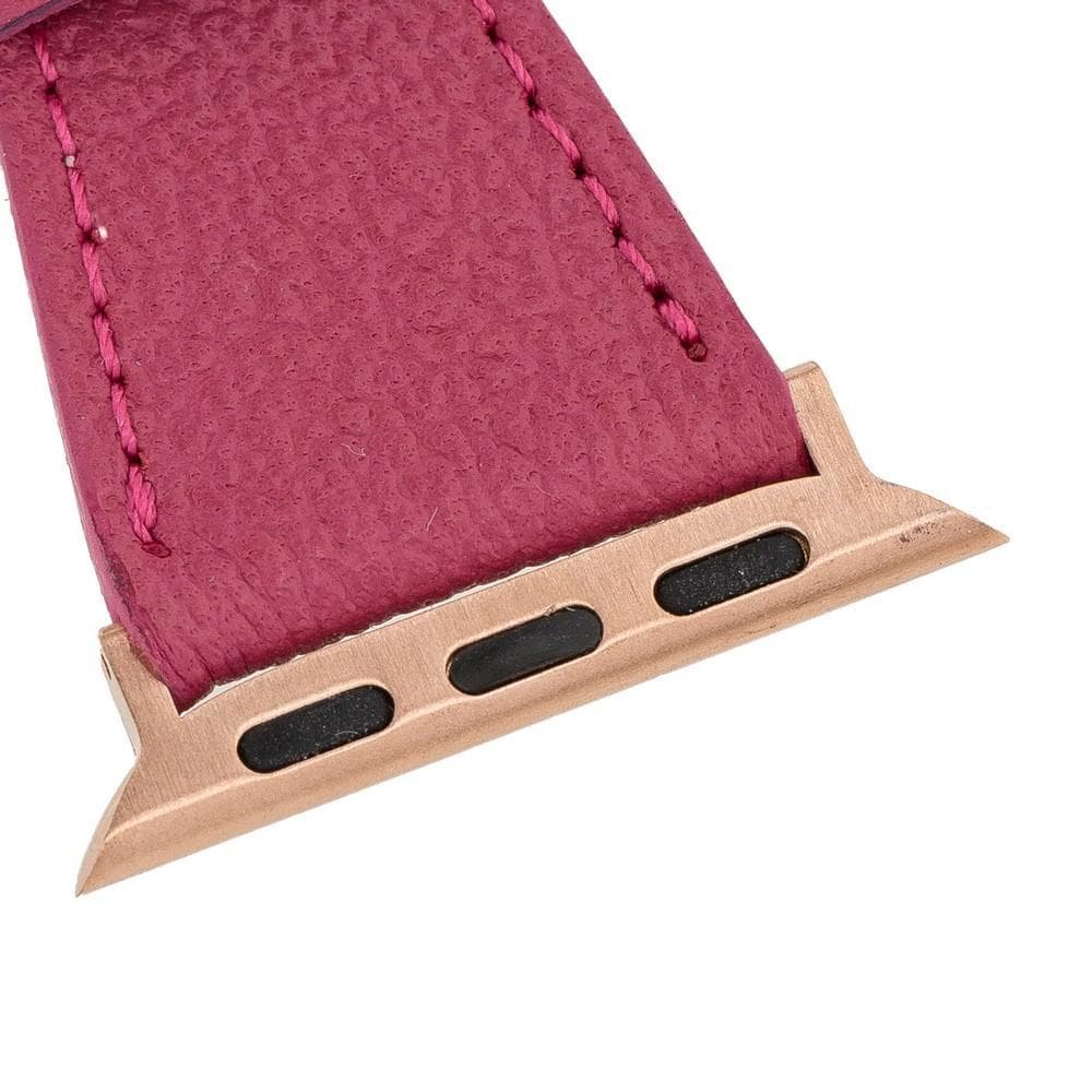 Double Tour Genuine Leather Apple Watch Band