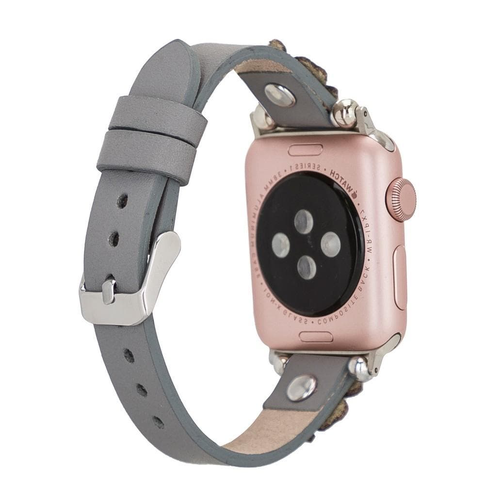 Flower Ferro Genuine Leather Apple Watch Band
