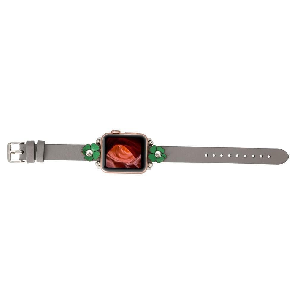 Flower Ferro Genuine Leather Apple Watch Band