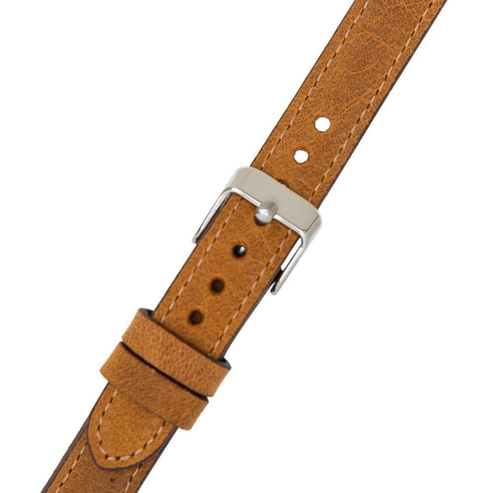 Seamy Genuine Leather Apple Watch Band