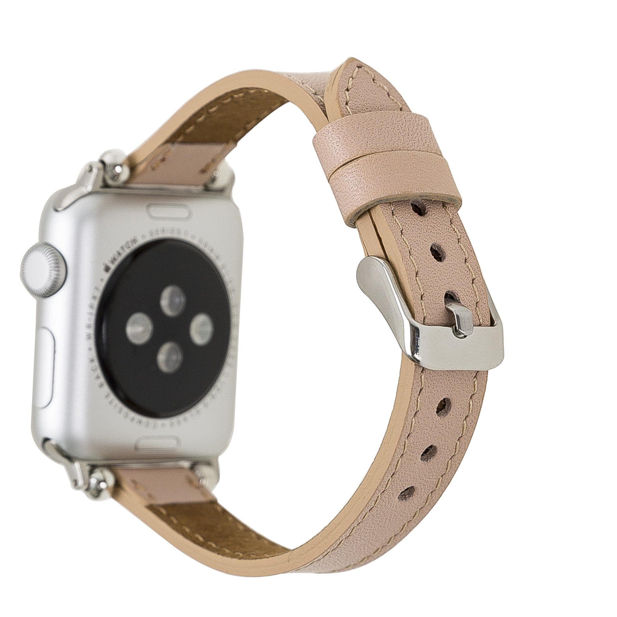 Seamy Genuine Leather Apple Watch Band