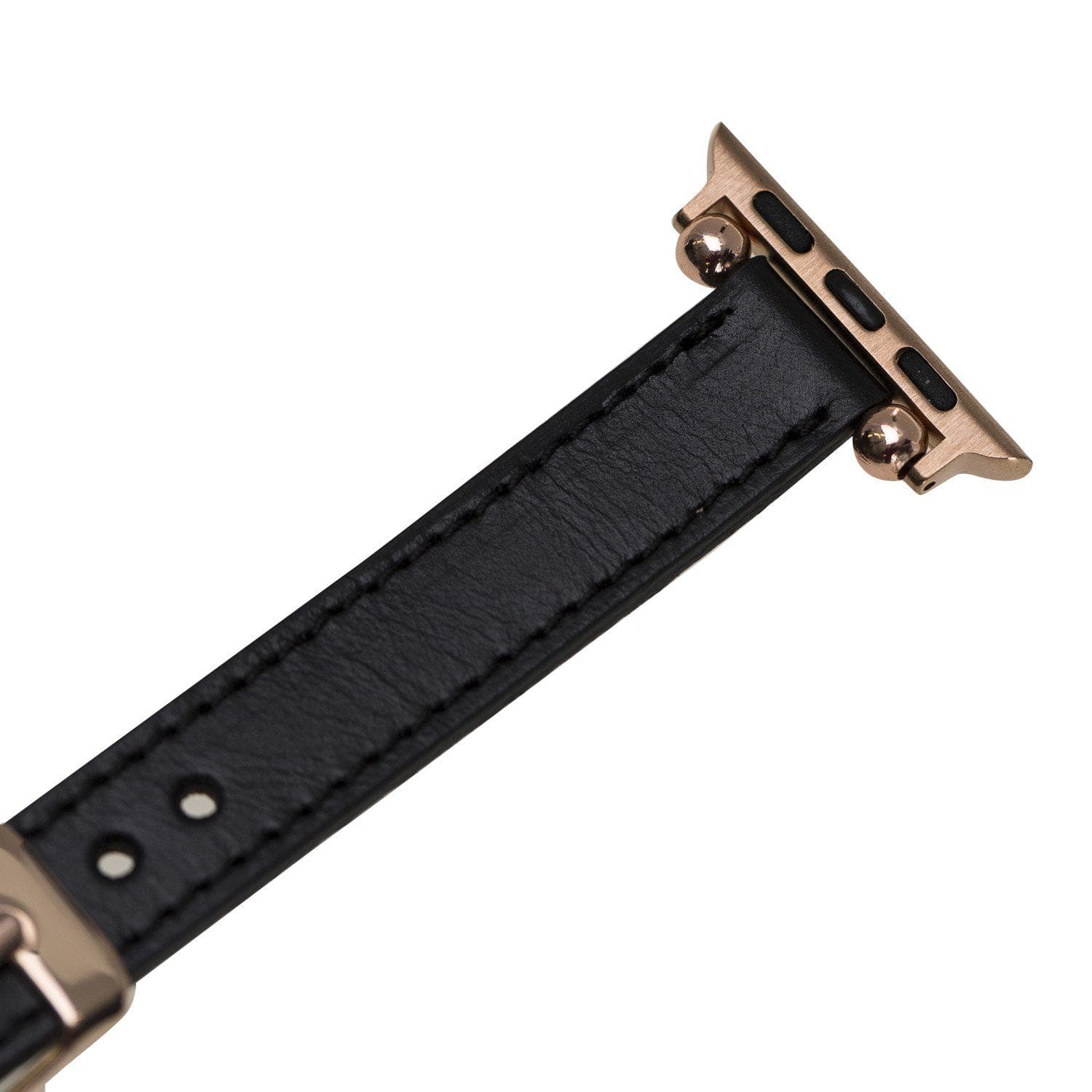 Seamy Genuine Leather Apple Watch Band