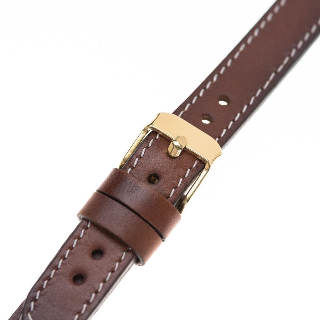 Seamy Genuine Leather Apple Watch Band