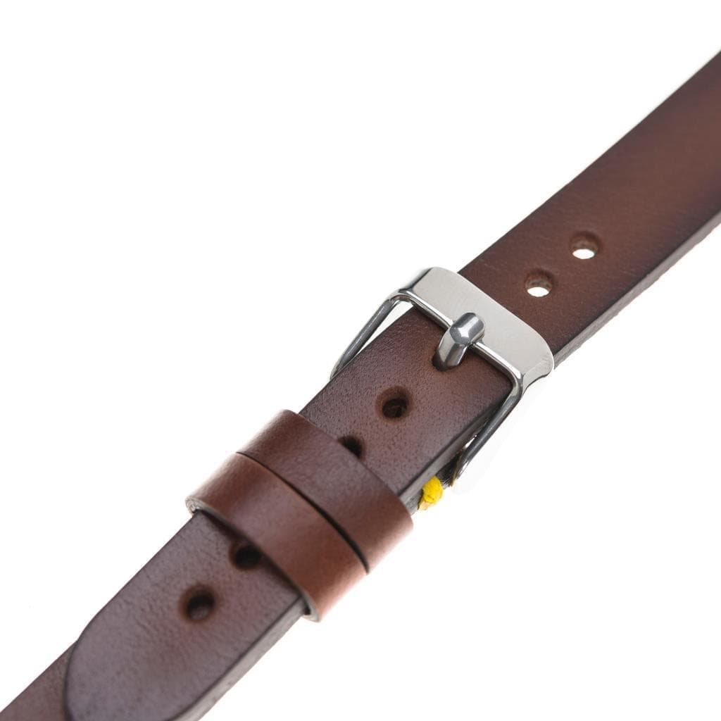 Seamy Genuine Leather Apple Watch Band