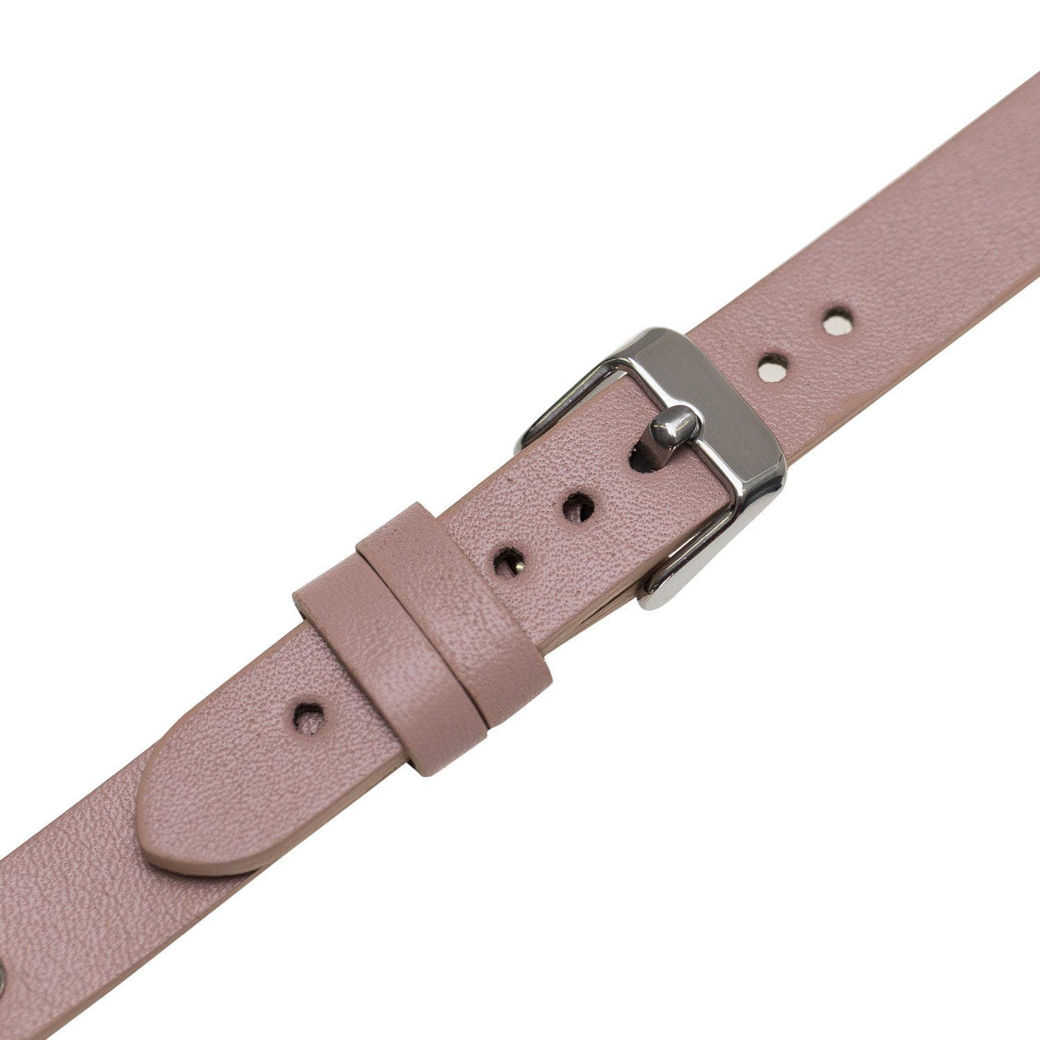 Ferro Genuine Apple Watch Leather Band with Silver Trok
