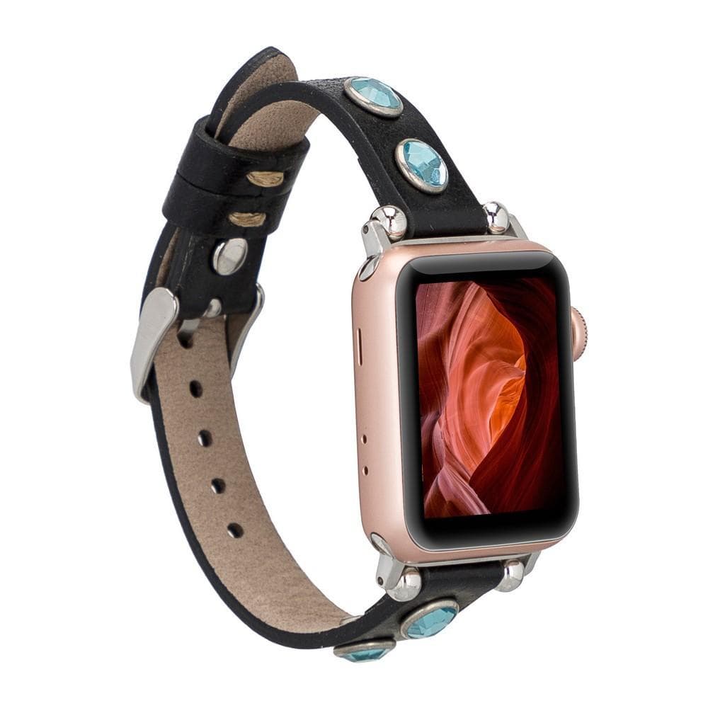 Solitare Ferro Genuine Leather Apple Watch Band