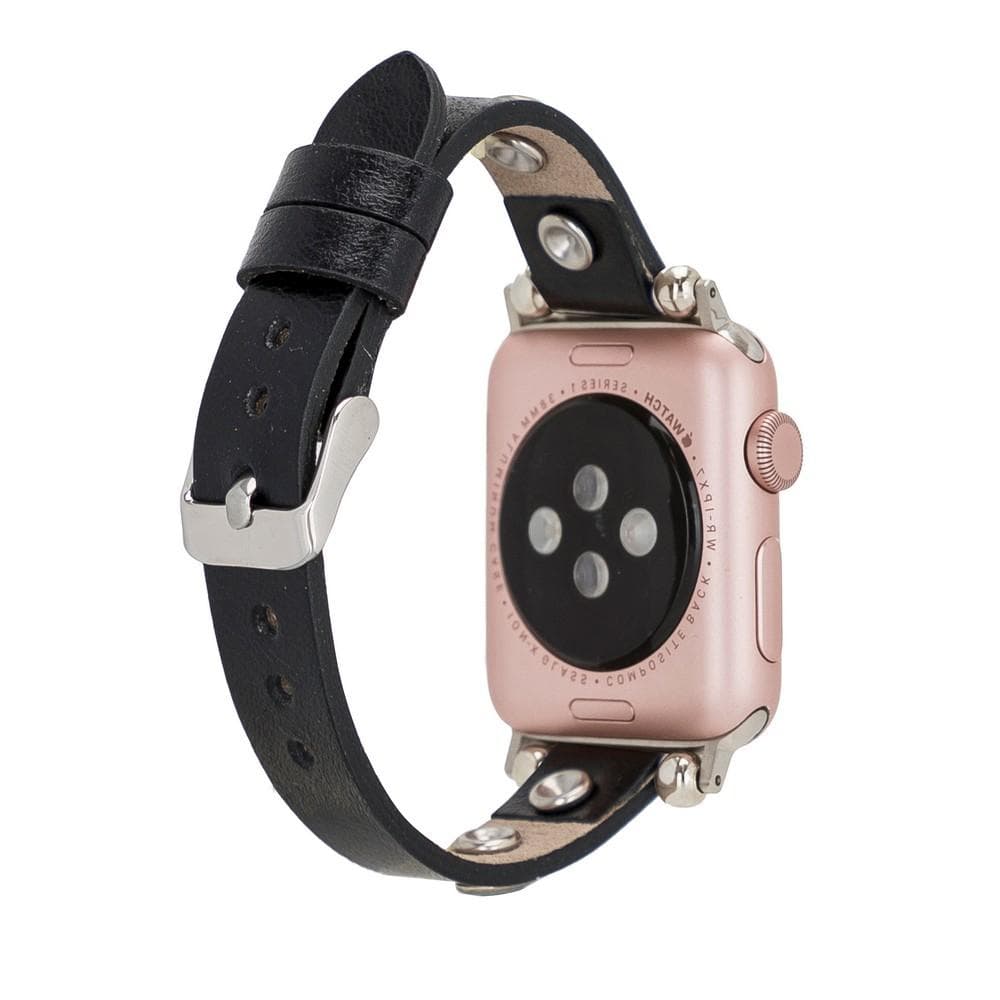 Solitare Ferro Genuine Leather Apple Watch Band