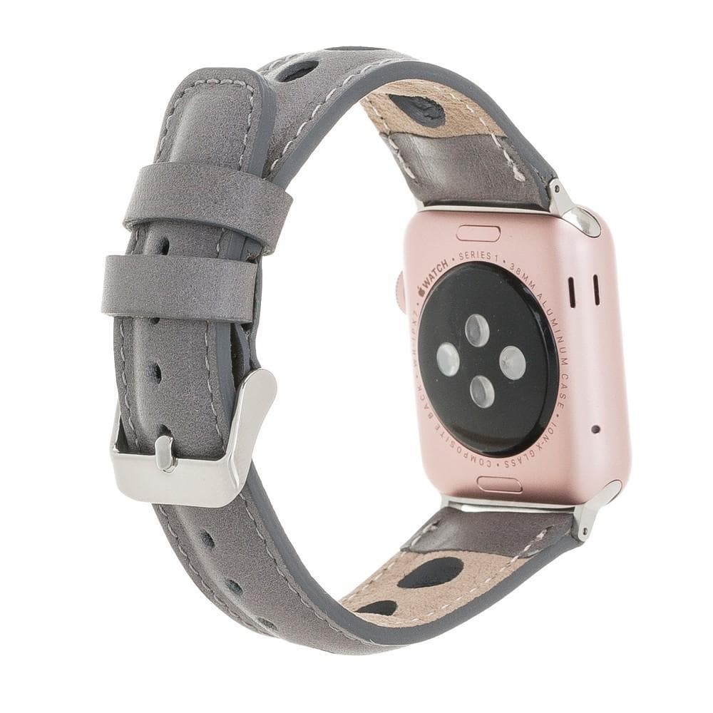 Holo Genuine Leather Apple Watch Band
