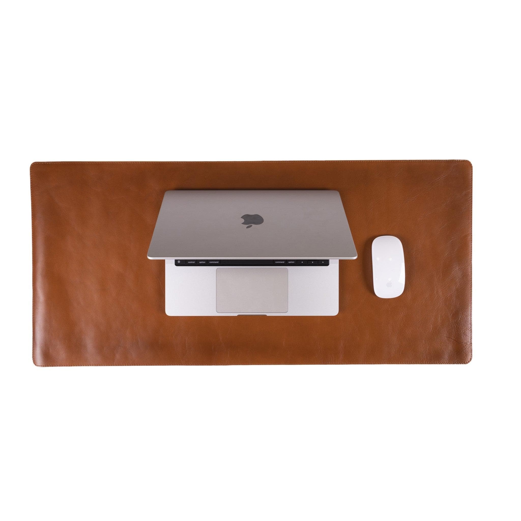 Leather Desk Mat 37x80 - saracleather