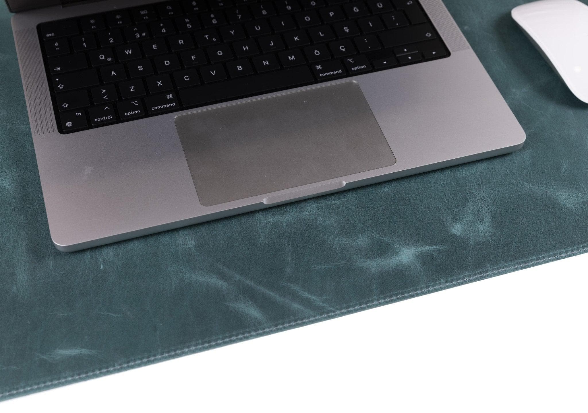 Leather Desk Mat 37x80 - saracleather