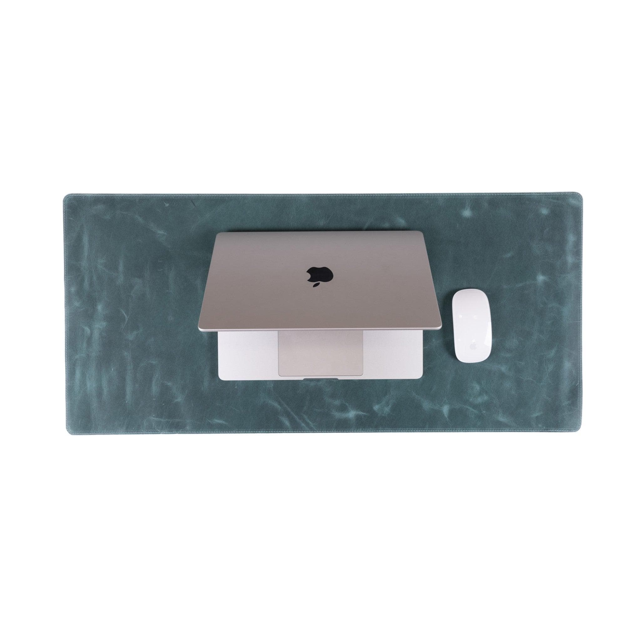 Leather Desk Mat 37x80 - saracleather